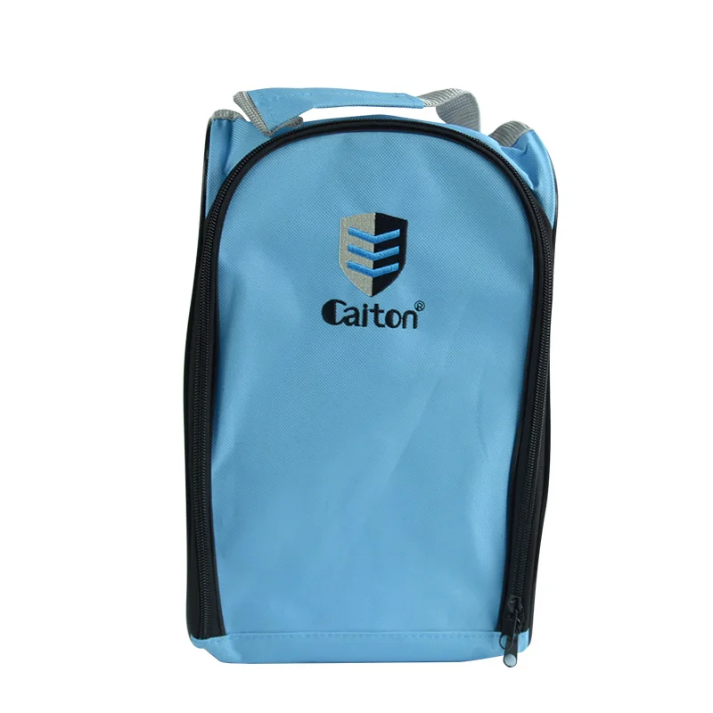 Caiton сумка для обуви для гольфа, обувь для гольфа, посылка, нейлон, дышащая, водонепроницаемая, для мужчин и женщин, для гольфа, походная сумка для обуви - Цвет: Синий