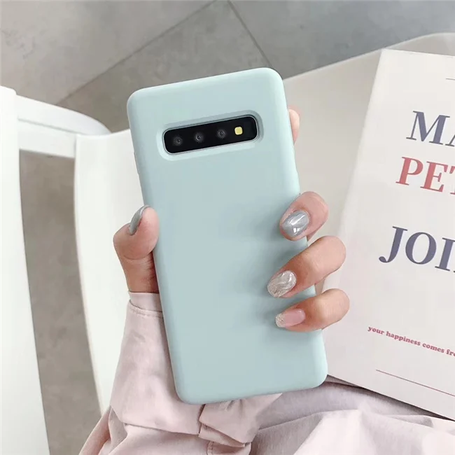 T1 Хит, чехол для samsung Galaxy S10 Plus S10e, чехол из жидкого силикона, мягкий чехол для телефона samsung S10 - Цвет: T1