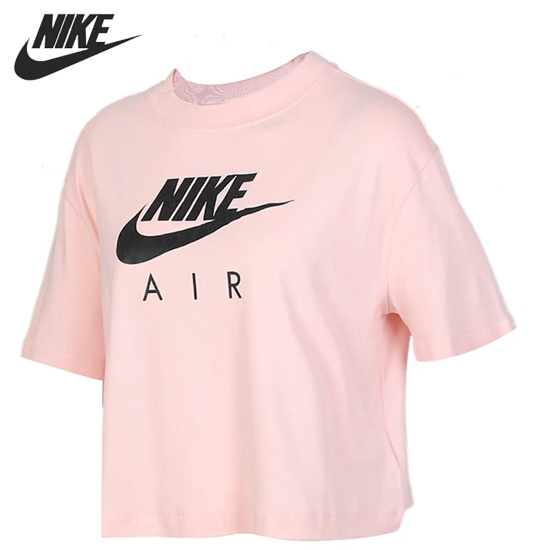 Оригинальный новый приход NIKE AS W NSW AIR TOP SS женские футболки с коротким рукавом