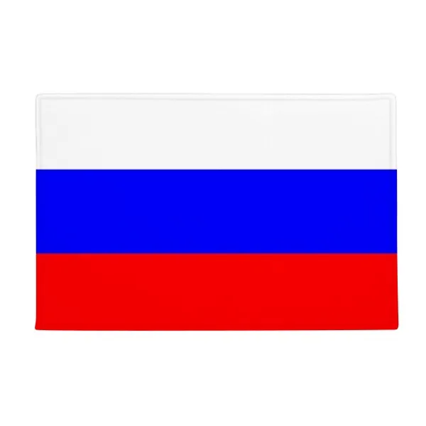 Противоскользящий напольный коврик с российским национальным флагом в