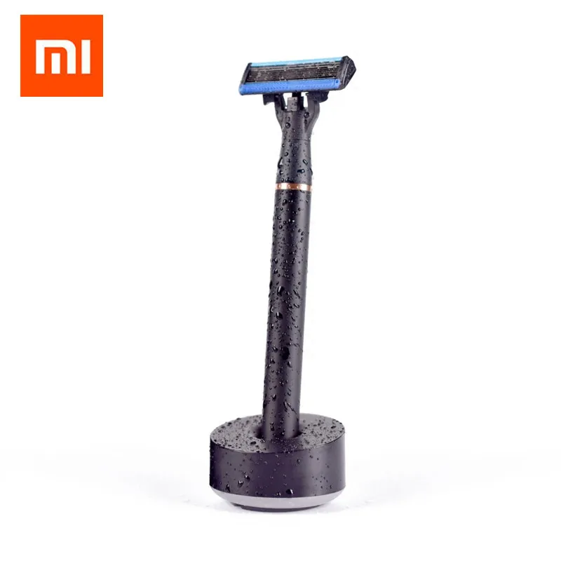 Оригинальный Xiaomi mijia 3в1 набор Мужская бритва 7 в 1 комплект Магнитная замена зажим