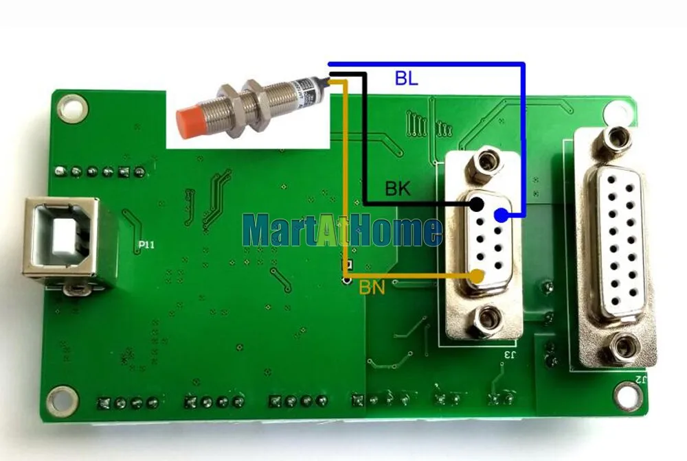 CNC 4 Axis Mach3 USB Motion control Kit с универсальным 6 осевым MPG подвесным контроллером