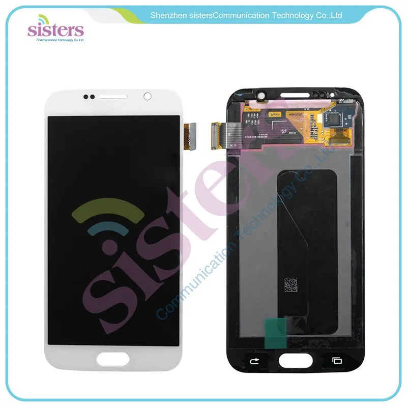 Дигитайзер сенсорного ЖК-экрана в сборе для Samsung GALAXY S6 G9200 Project Zero G920f G920i G920A G920K