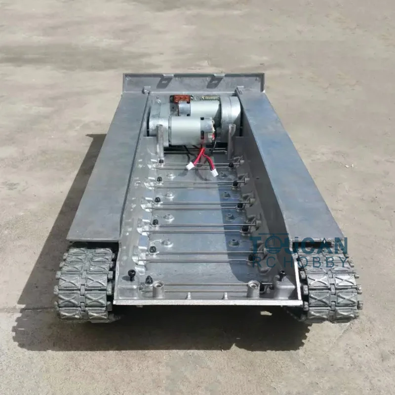 Leopard2A6 RC Танк полностью металлический шасси в сборе T3 треки Roadwheels M Цвет 1/16
