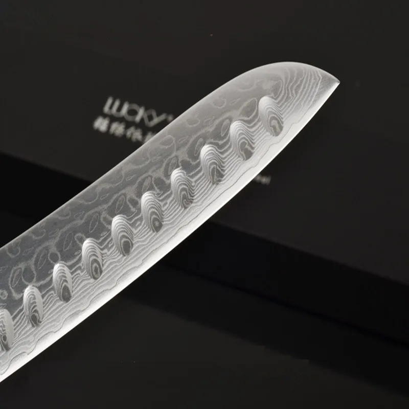 Набор кухонных ножей (комплект из 2 предметов) Дамасская сталь Палисандр Ручка