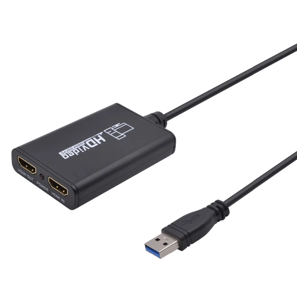 Elistooop 1080P USB 3 0 конвертер ТВ тюнер аудио игра видеозахват карта HDMI Full HD Захват
