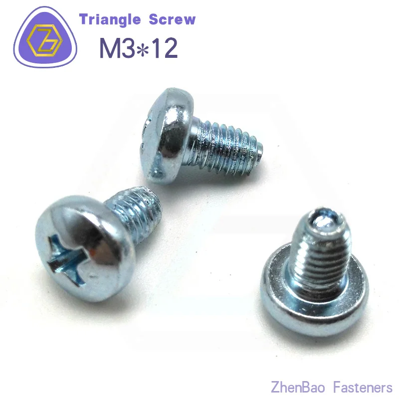M3 * 12 200 шт. винт с крестообразной головкой для электрической распределительной