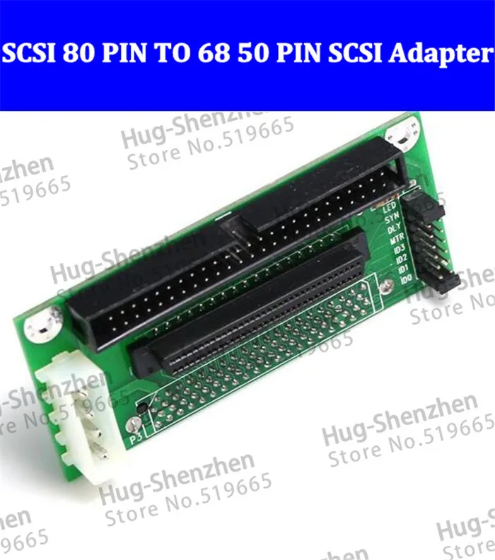 SCSI SCA 80 PIN TO 68 50 адаптер к IDE | Компьютеры и офис