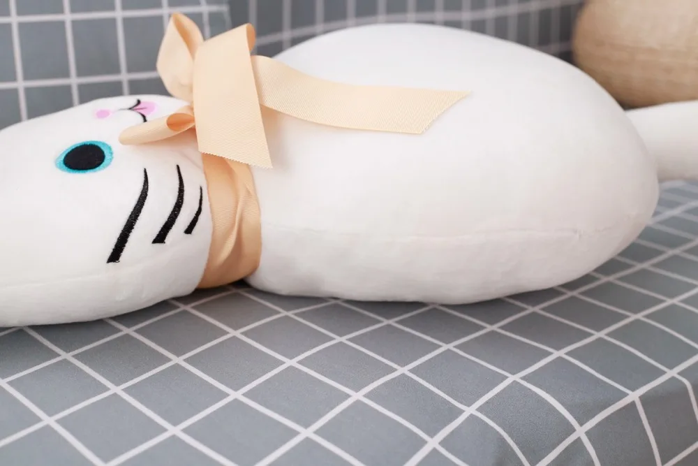 1 шт. 53 см Kawaii кошка плюшевые подушки мягкие мультфильм животных, игрушки для кошек диван Спальня Подушка Дети Рождество День рождения best подарок