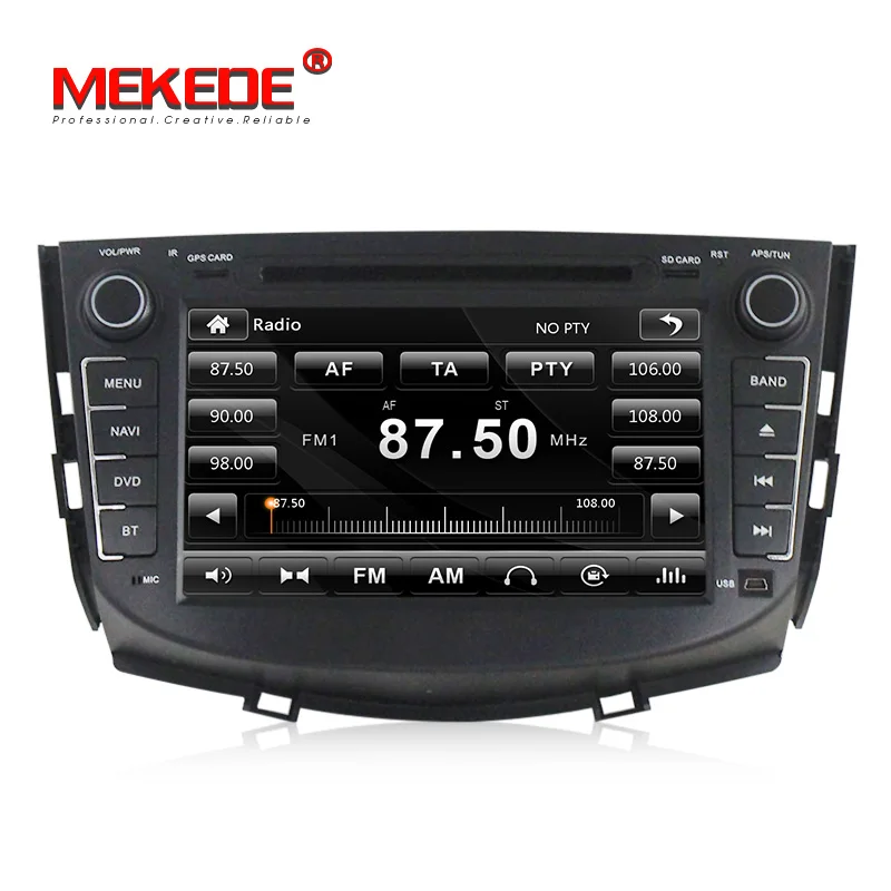 8 ''емкостный сенсорный экран автомобильный dvd радиоплеер для Lifan X60 с gps