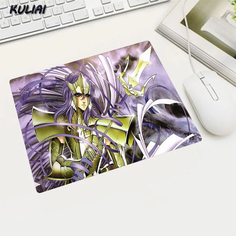 Классический Коврик для мыши XGZ Saint Seiya в стиле аниме прямоугольный резиновый