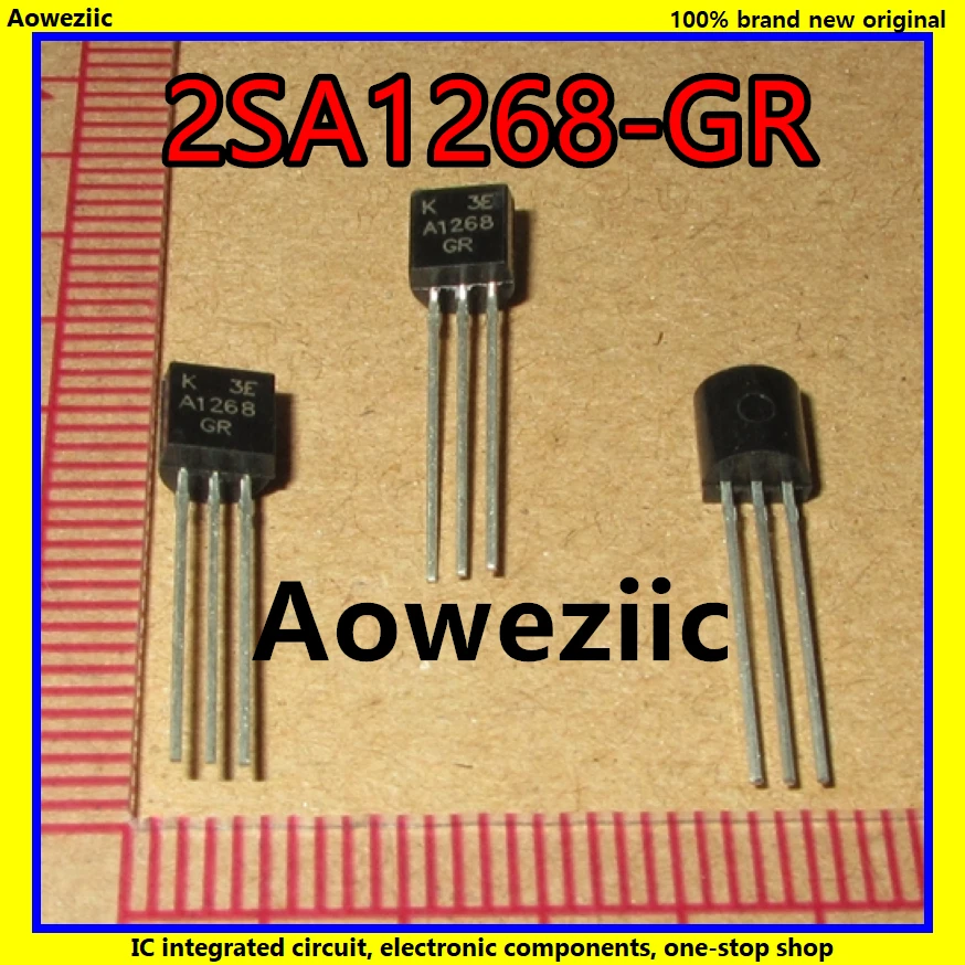 

50Pcs/Lot 2SA1268-GR 2SA1268 A1268 TO-92 PNP Low Power Triode Transistor New Original Product