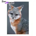 Ever Moment Алмазная картина лиса полный квадрат дрель мозаика картина Стразы 5D DIY Алмазная вышивка домашний декор ASF1406