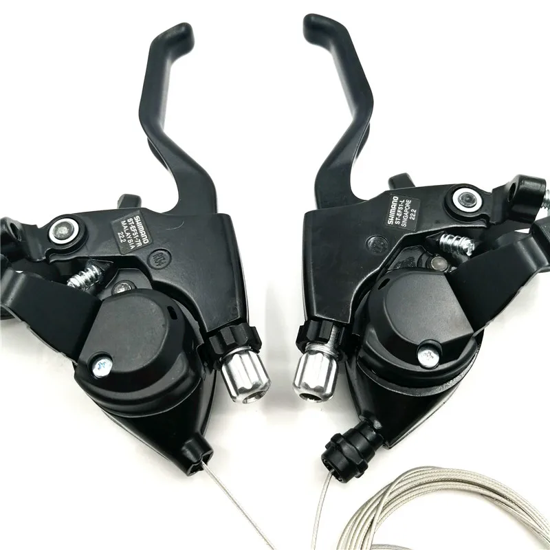 Оригинальный SHIMANO ST EF51 7/8 Скорость сиамские Переключатель скоростей Рычаг
