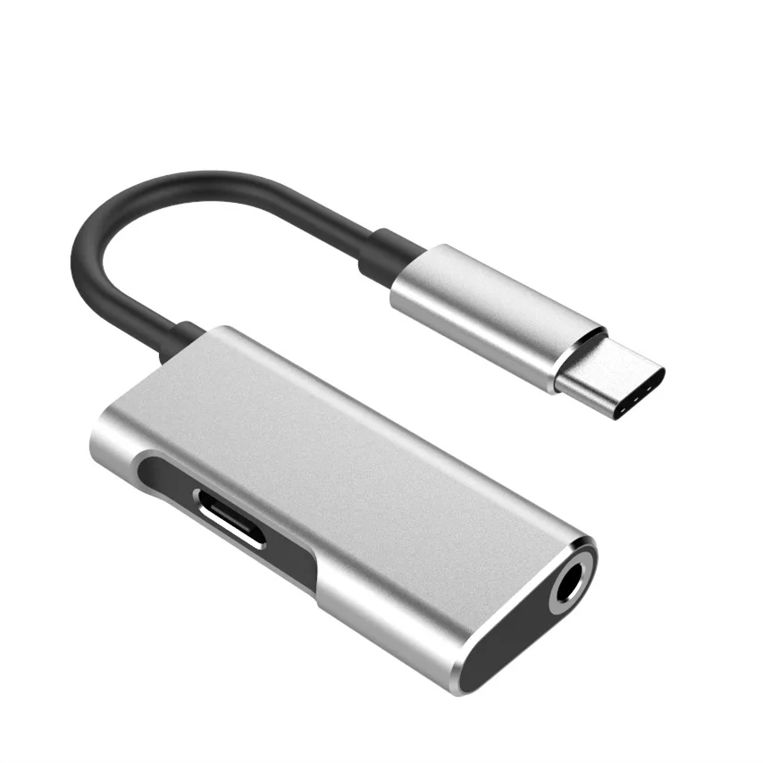 2 в 1 адаптер для USB C на 3 5 мм стереомагнитолы и зарядный Google Pixel 2/2 XL HTC U11|Кабели