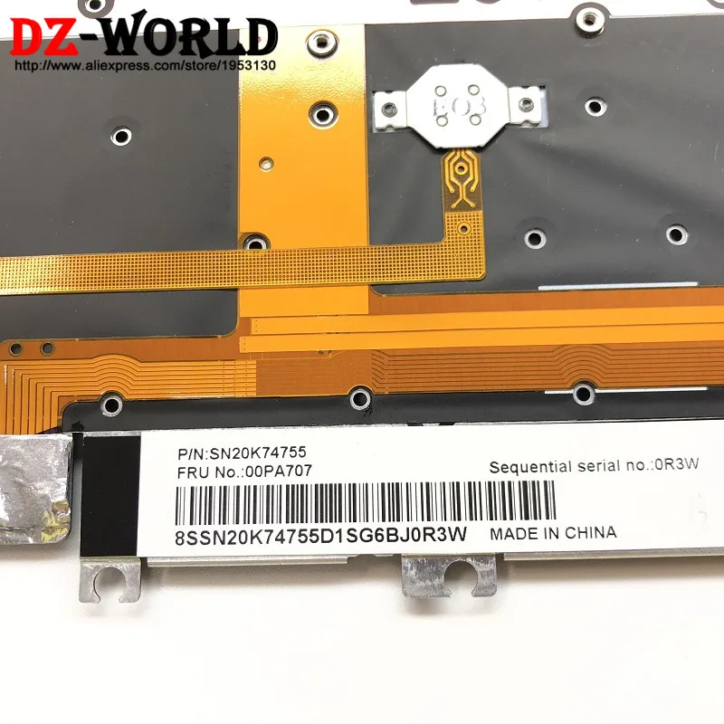 Новая Оригинальная клавиатура для ноутбука Thinkpad X1 Carbon 4-го поколения 4 20FB 20FC