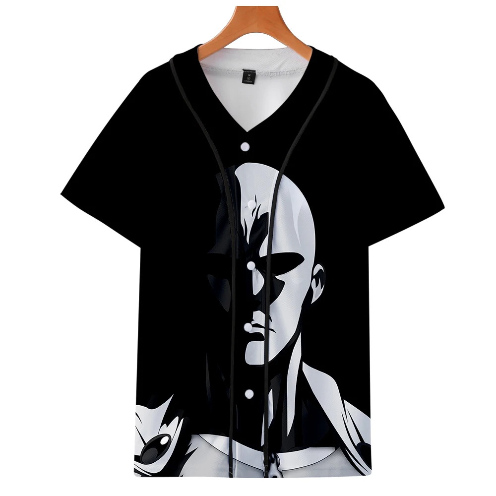 Аниме рубашка One Punch Man сезон 2 Harajuku Японская уличная одежда бейсбол 3d футболки