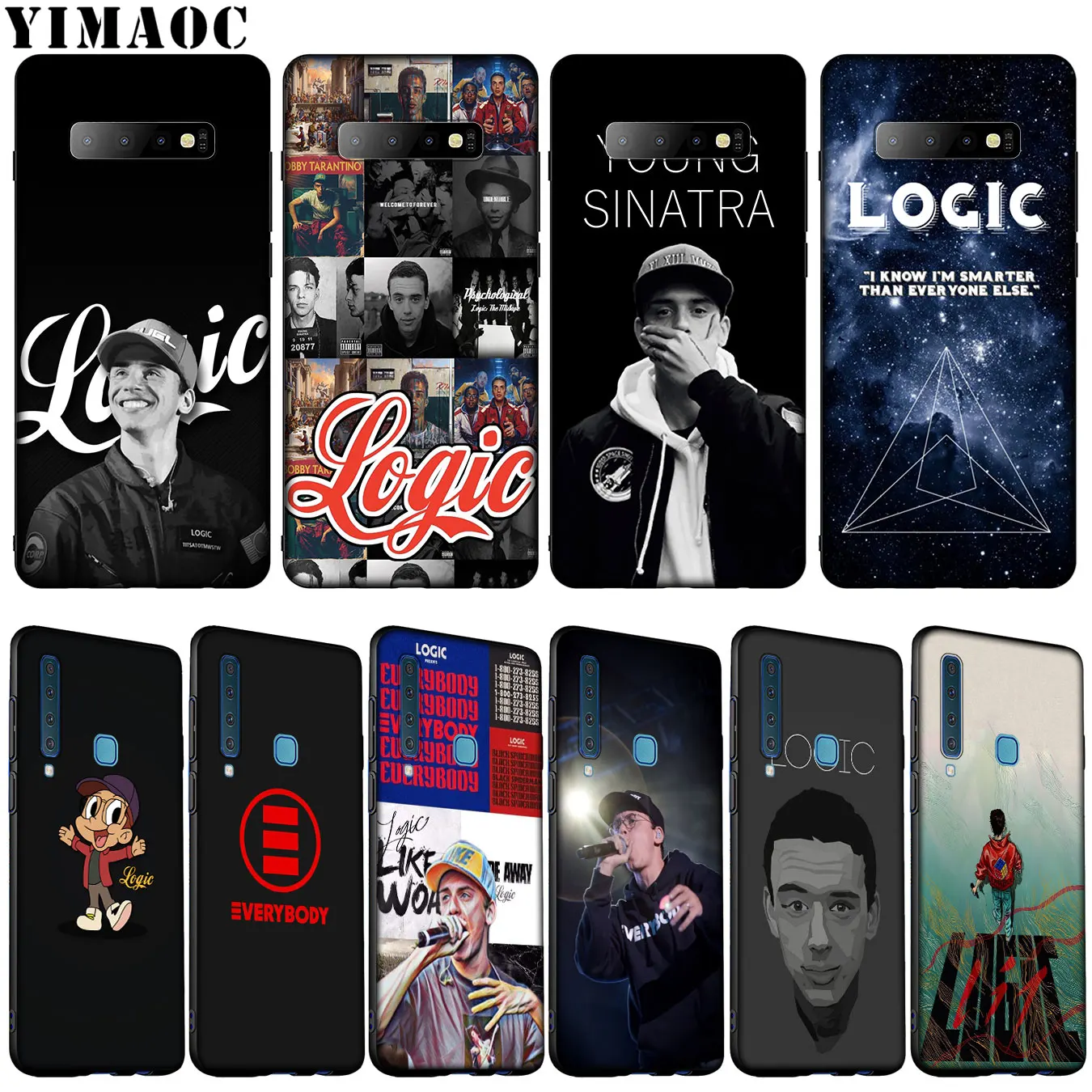 YIMAOC pop Logic Мягкий силиконовый чехол для телефона Samsung Galaxy S20 Ultra S10 Lite S9 S8 Plus S6 S7 Edge