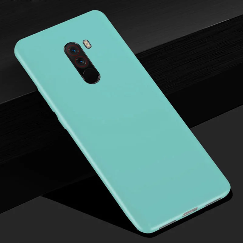 Матовый чехол для Xiaomi Pocophone F1 Поко мягкие SiliconeFull чехлы F 1 глобальная версия |