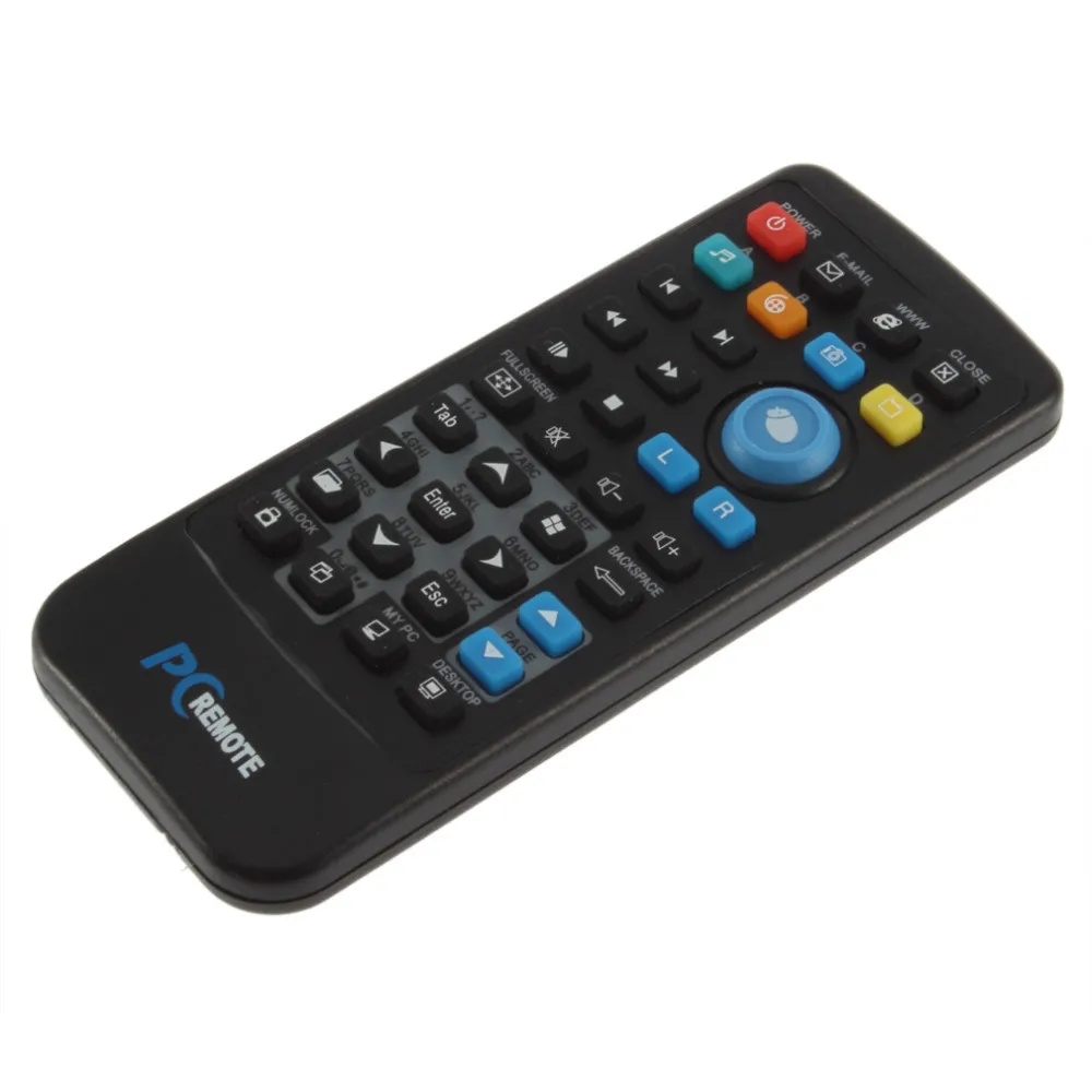 ИК беспроводной контроллер ПК компьютер Дистанционное управление USB Media Center fly мышь и приемник для оконные рамы 7 XP VISTA Лидер продаж