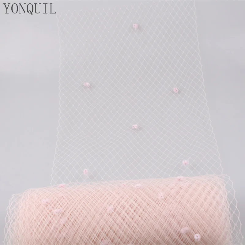 Розовая птичья клетка 5 ярдов в комплекте фата горошек шириной 25 см русская сетка