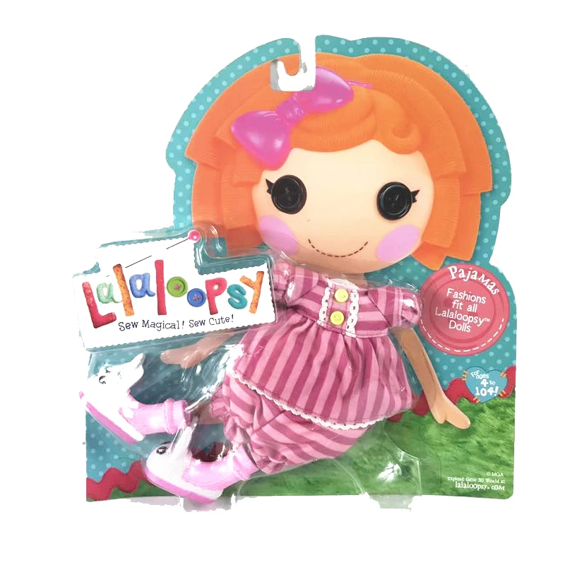 Lalaloopsy/оригинальная одежда розовая пижама в полоску для куклы детские подарки
