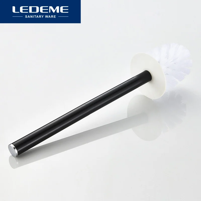 Держатели для кистей унитаза LEDEME с матовым стеклом аксессуары ванной комнаты из