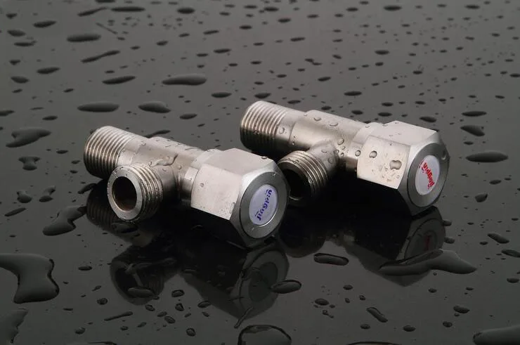 

Bathroom SUS304 inlet valve, Stainless Steel kitchen filling valve chrome, Toilet cold hot water stop valve triangle valve brass