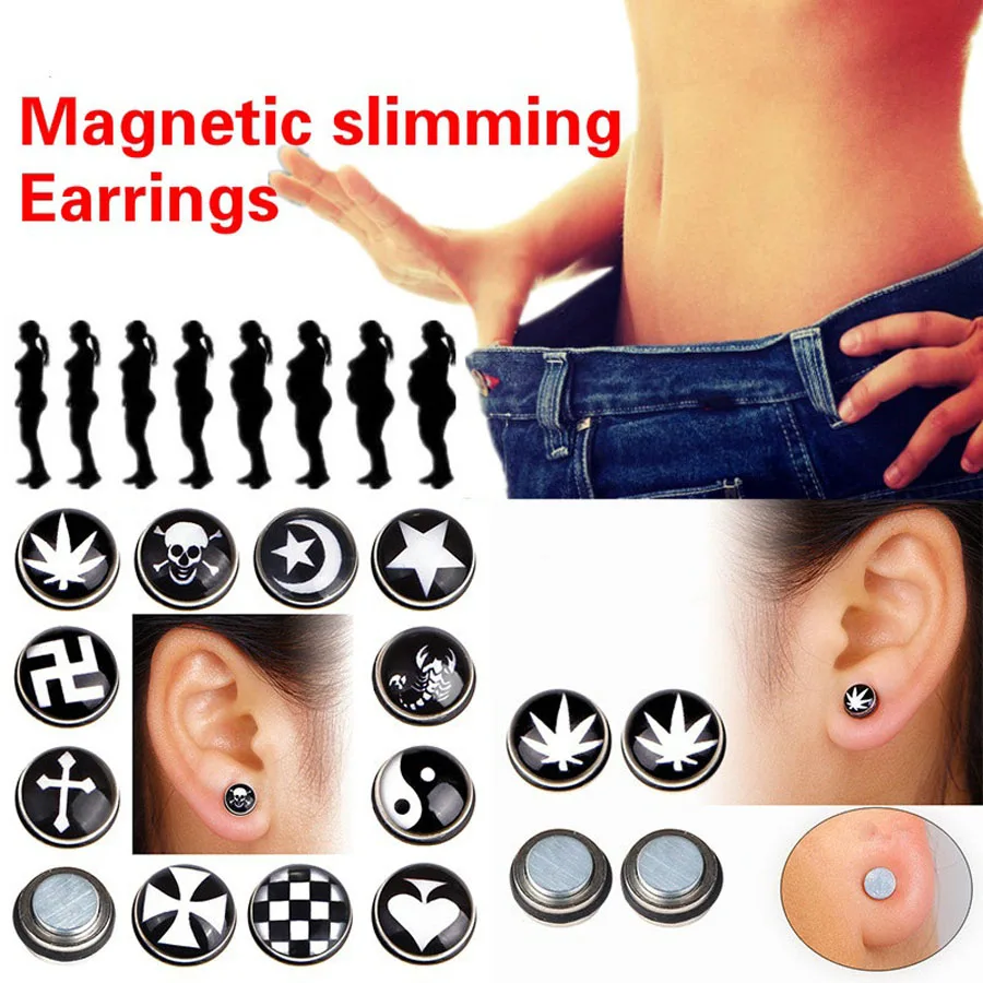 2018 модные ювелирные изделия магнитная терапия здоровье и потеря веса серьги