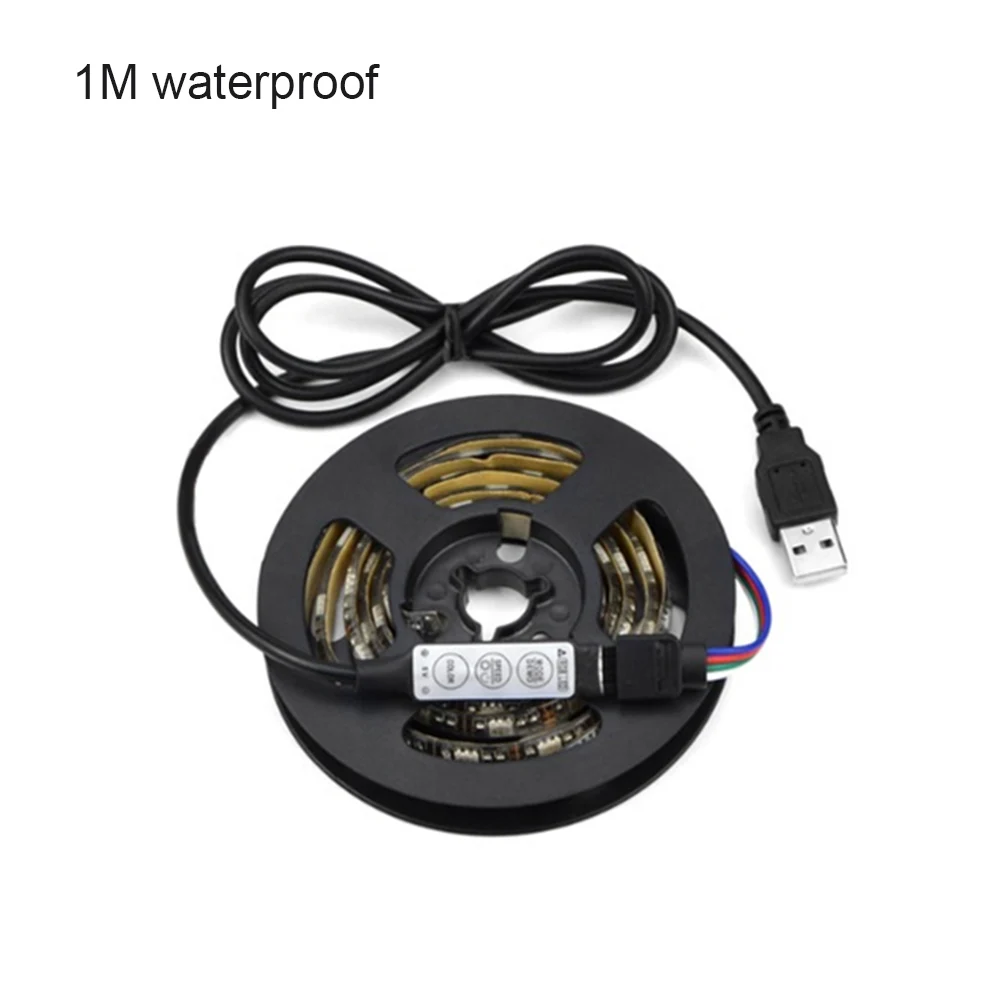 5 в 5050 RGB SMD 60 светодиодные полосы света 8 Тип водостойкий самоклеящийся полосатый