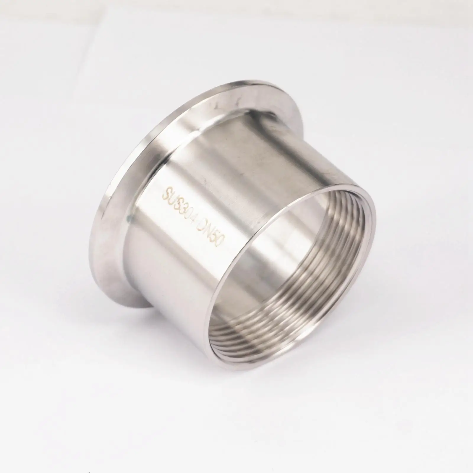 2&quot BSPT Female x 2.5&quot Tri Clamp 304 Stainless Steel Sanitary Ferrule Pipe Fitting Connector | Обустройство дома