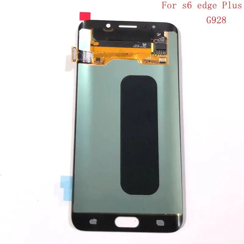 Amoled для Samsung Galaxy S6 Edge Plus SM G928F G928 ЖК экран + дисплей Сенсорное стекло рамка в сборе