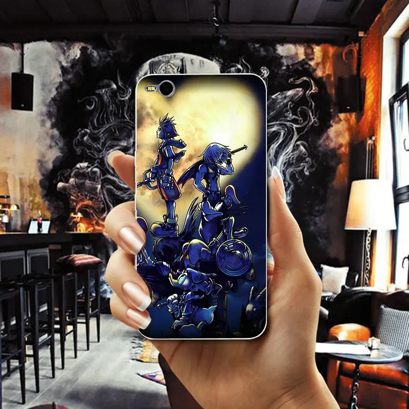 Мода Kingdom Hearts Бессердечный для htc один M7 M8 M9 M10 E9 плюс U11 A9 Desire 530 630 626 628 816 820 Мягкие