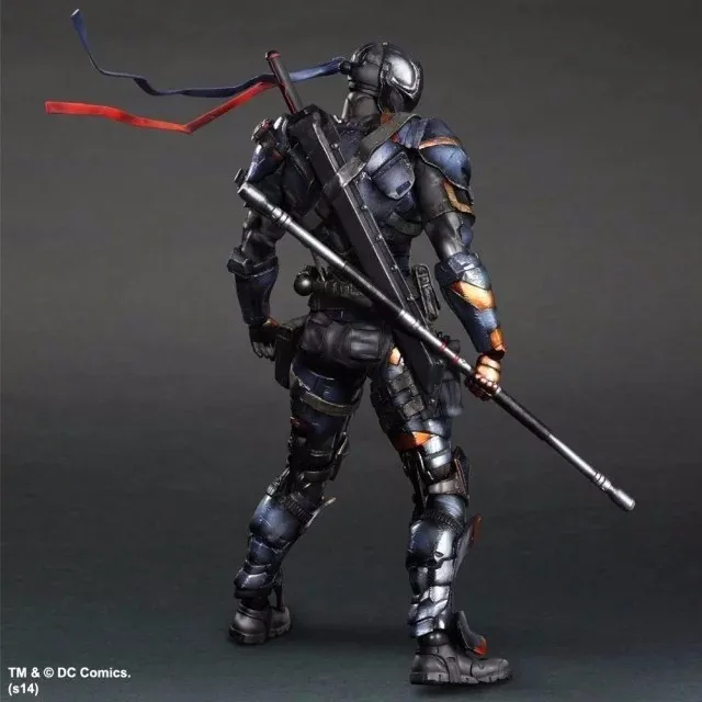Игра искусство 27 см DC персонаж Deathstroke фигурку модель игрушки|Игровые фигурки и