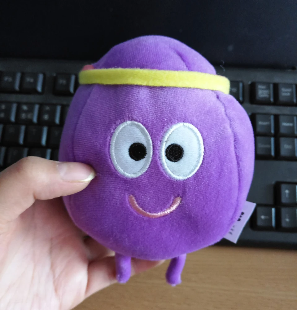 Набор из 3 х Эй Duggee Гав рулет Happy мягкая плюшевая игрушка подарок