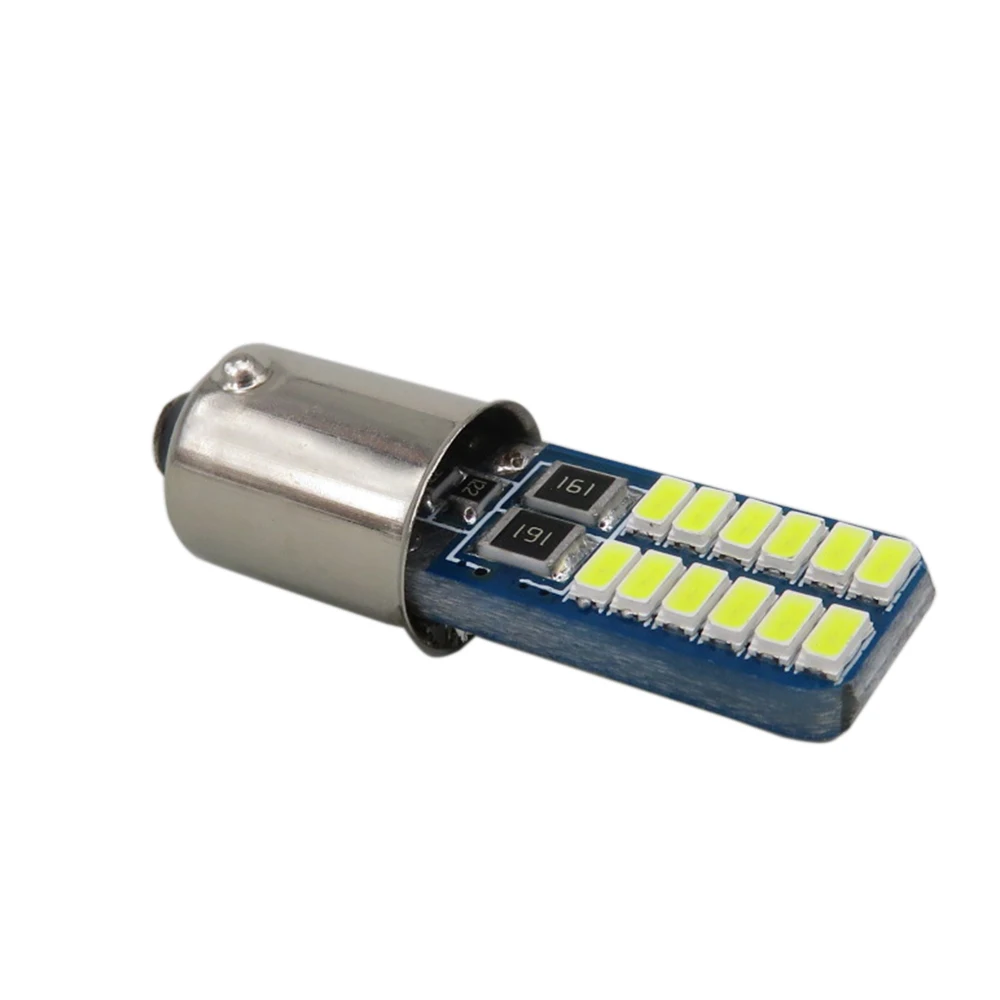 WLJH 4 шт. Canbus светодиодный BA9S 64111 12 В 3014 SMD автомобильный Стайлинг светильник лампа