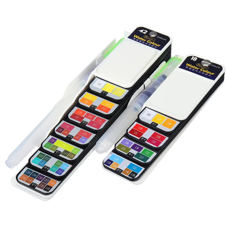 Складная краска для лица и тела 18/42 цветов масляная художественный макияж на