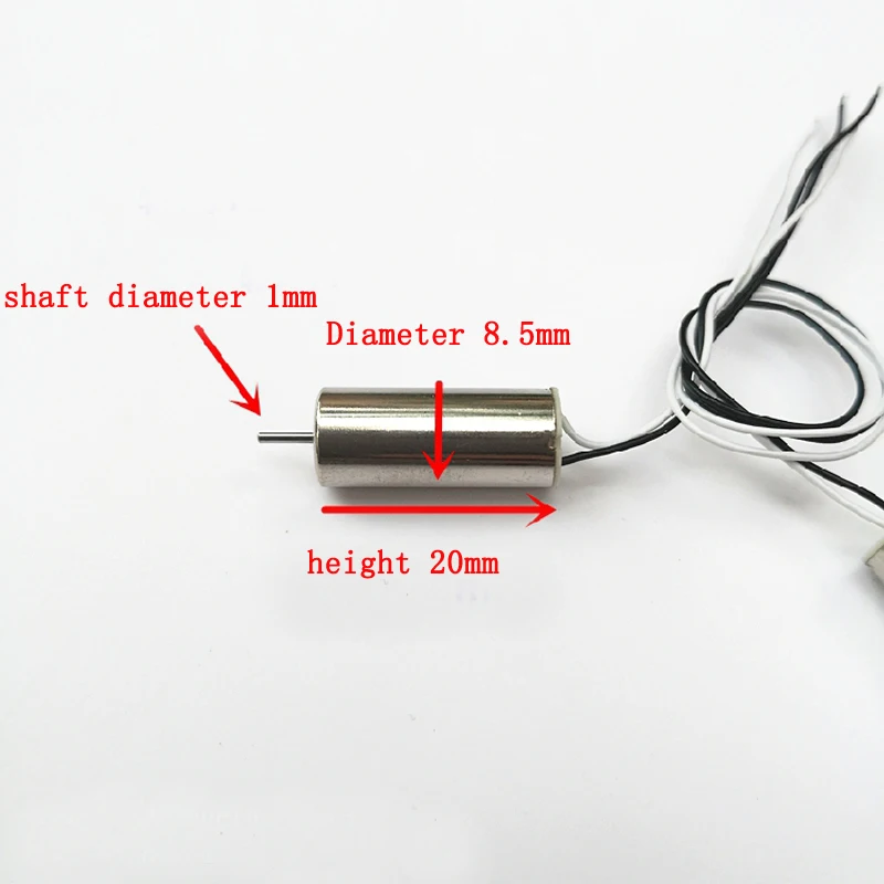 10pcs New Arrival 8520 Hollow Cup Motor 3.7V 48000rpm Engine for RC Model Aircraft Remote Control Drone Quadcopter Drive | Игрушки и