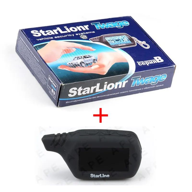Горячая Русская версия Starlionr B9 удаленного запуска двигателя Двухстороннее