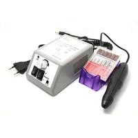 electric nail art drill machine set cutter apparatus for manicure drill bits sanding bands gel nail polish remove files mm2000