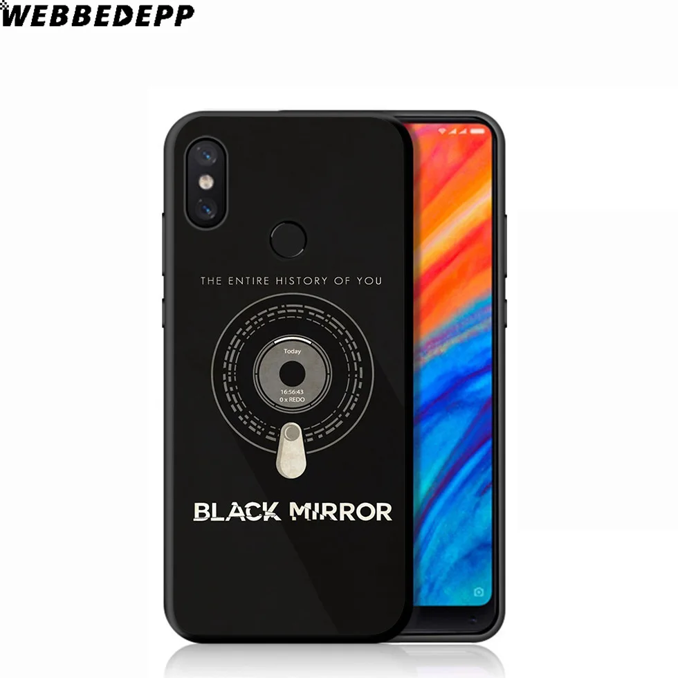 WEBBEDEPP черный зеркальный ТВ-шоу мягкий чехол для Xiaomi Mi 9T 9 8 SE 6 A1 A2 A3 Lite MiA1 MiA2 MiA3 F1 MAX 3