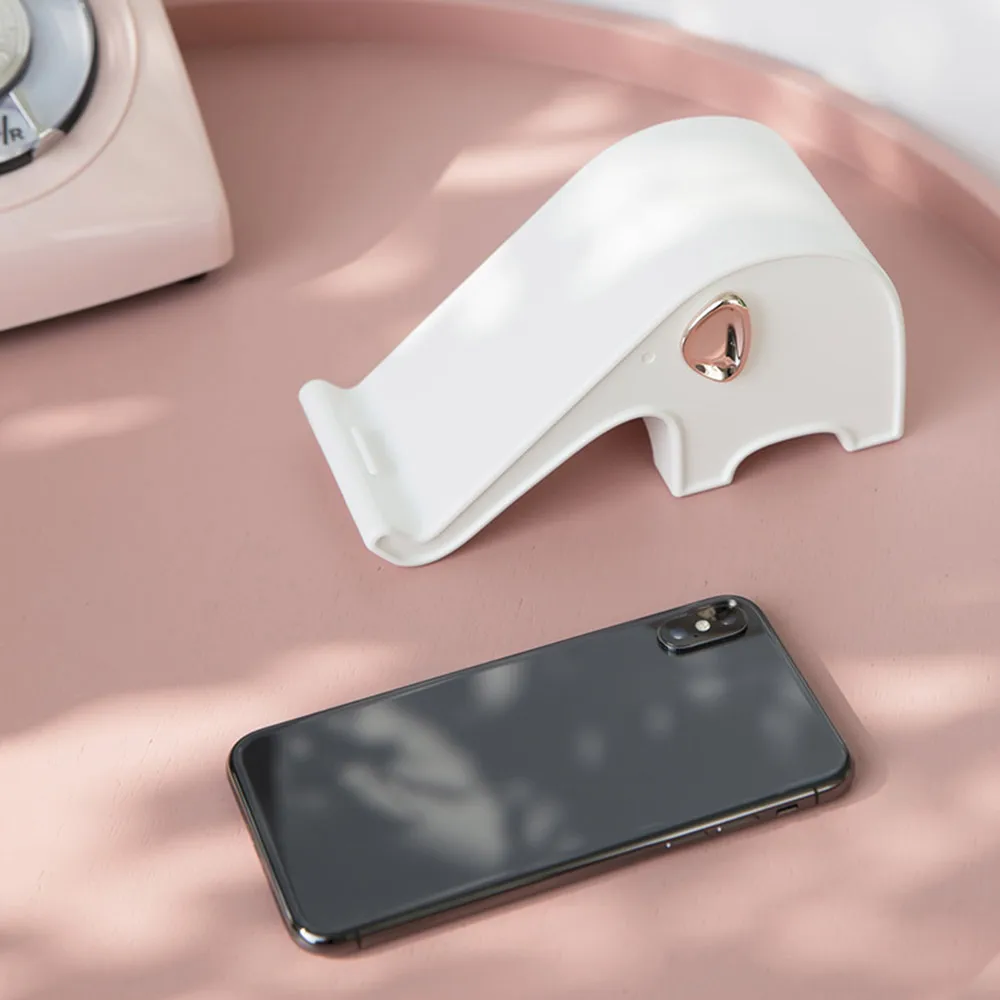 Беспроводное зарядное устройство Qi для iPhone X XS XR 8 Plus милая искусственная зарядка
