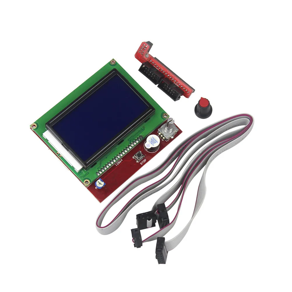 3d принтер Smart control ler RAMPS 1,4 lcd 12864 128X64 панель управления синий экран