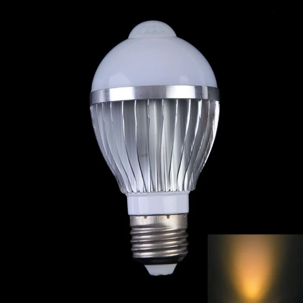 Indoor E27 Led Bulbs A PIR Auto Motion Sensor Light Lamps SMD5730 5W 7W AC85-265V Detection SpotLight for Home lampada | Освещение