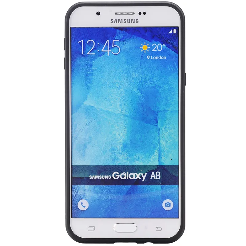 Силиконовые Пластик Жесткий Чехол для Samsung A5 2016 чехол телефона Гибридный Резина