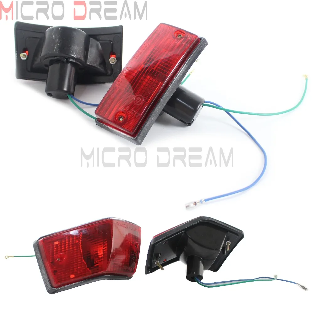 4x красная Передняя и задняя лампа мигалка указатель поворота для Vespa P PX VSX VNX