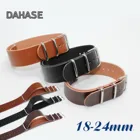 Ремешок для часов в стиле ретро, сменный Браслет из мягкой искусственной кожи для смарт-часов, 18 мм 20 мм 22 мм 24 мм, аксессуары для наручных часов