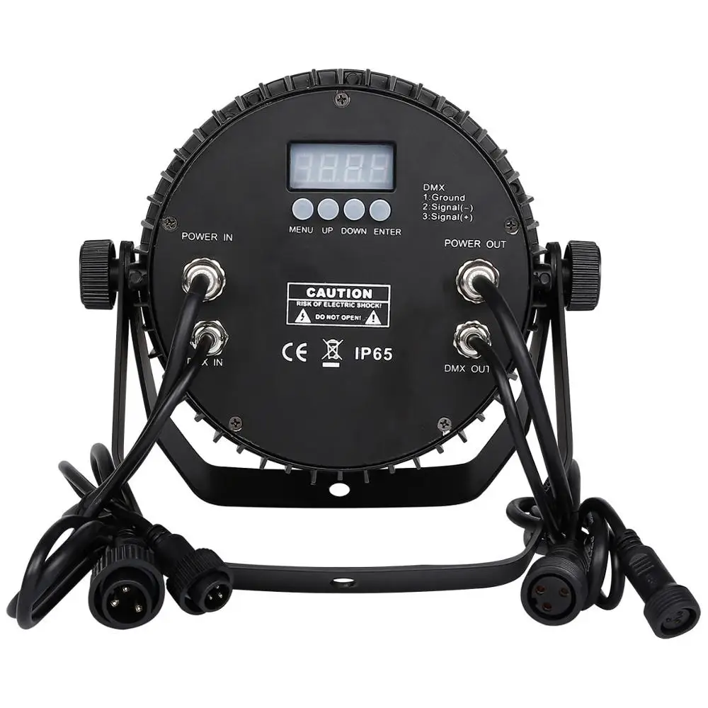 Водонепроницаемый IP65 18X15 Вт LED DJ Par свет 6 в 1 RGBWA UV PAR64 DMX сценическое