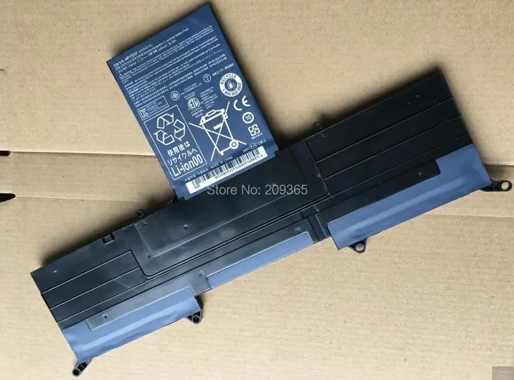 Ноутбук Батарея для acer Aspire S3 S3-391 S3-391-6407 S3-951-6646 AP11D3F AP11D4F MS2346