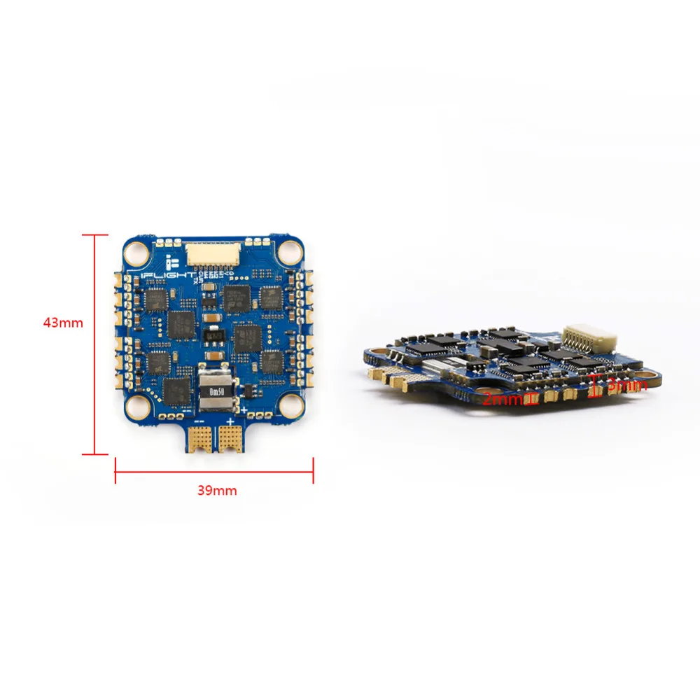 IFlight SucceX 60A ESC Plus 2-6S 32bit BLHeli Dshot1200 4-в-1 с монтажным отверстием 30 5*30 5 мм для комплекта